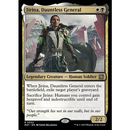 Jirina, Dauntless General - Foil