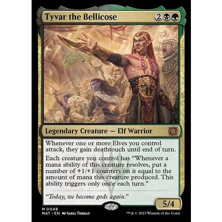 Tyvar the Bellicose - Foil