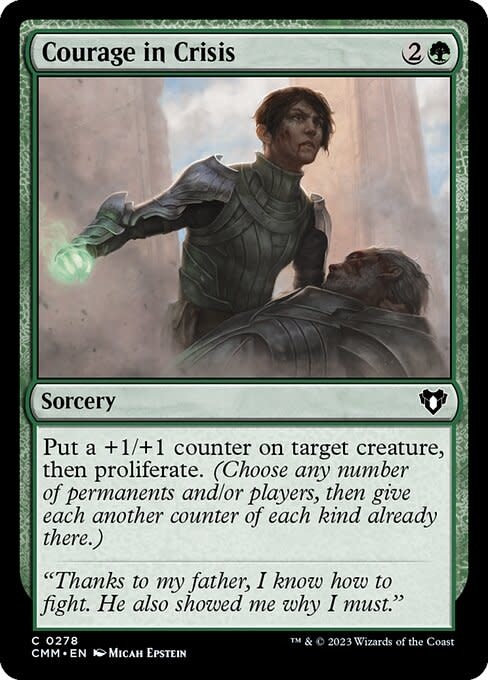 Courage in Crisis - Foil
