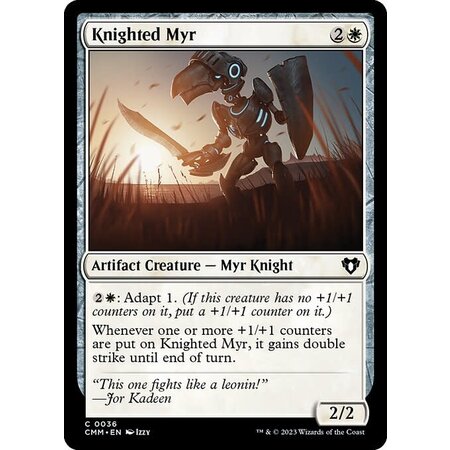 Knighted Myr - Foil