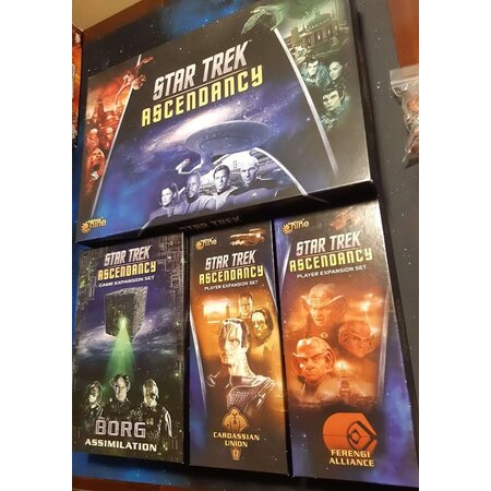 Star Trek Ascendancy + Ferengi, Cardassian, and Borg expansions