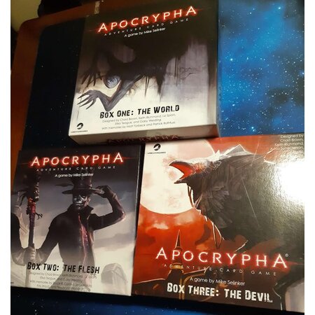 Apocrypha Adventure Card Game + 2 expansions