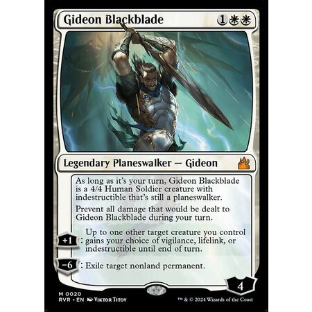 Gideon Blackblade - Foil