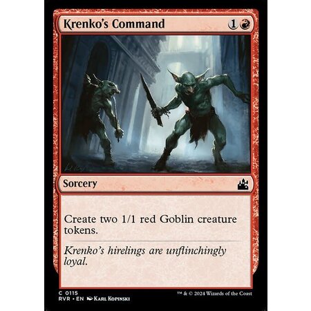 Krenko's Command - Foil