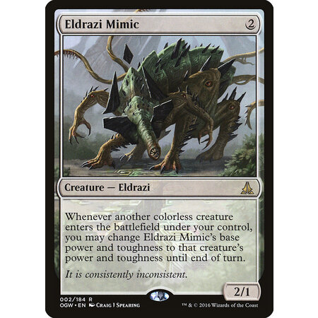 Eldrazi Mimic - Signed