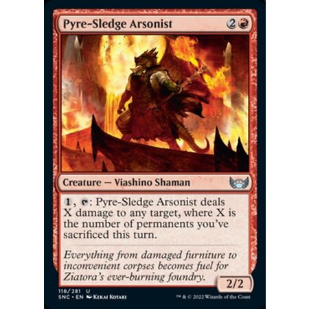 Pyre-Sledge Arsonist - Foil