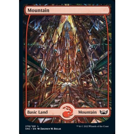 Mountain (278) - Full Art - Foil