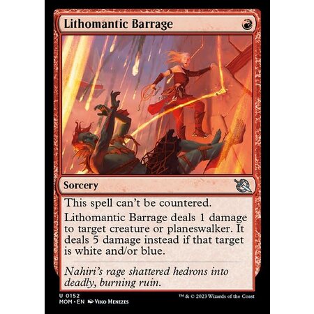 Lithomantic Barrage - Foil