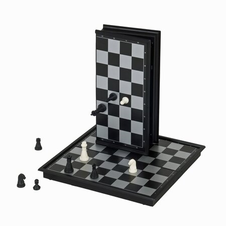 Folding Magnetic Travel Chess Set - 10-inch
