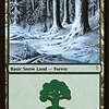 Snow-Covered Forest - Foil (Damaged)