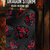 Silicone Dice Set - Dragon Storm - Black Scales