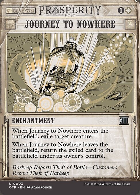 Journey to Nowhere - Foil