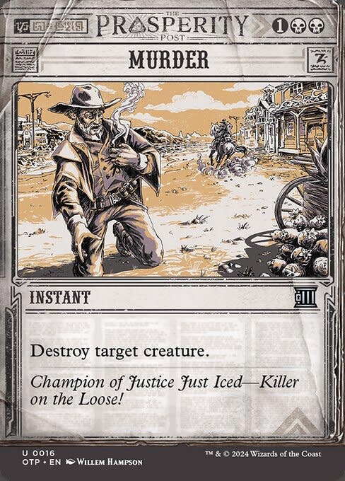 Murder - Foil