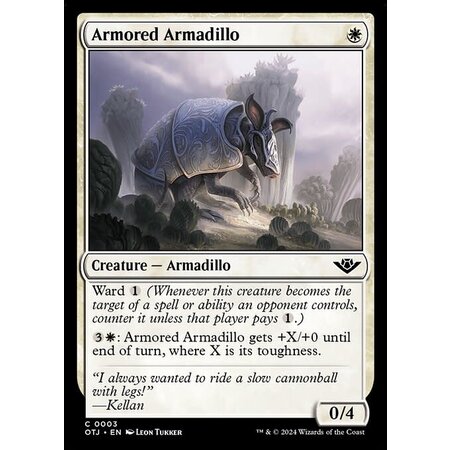 Armored Armadillo - Foil