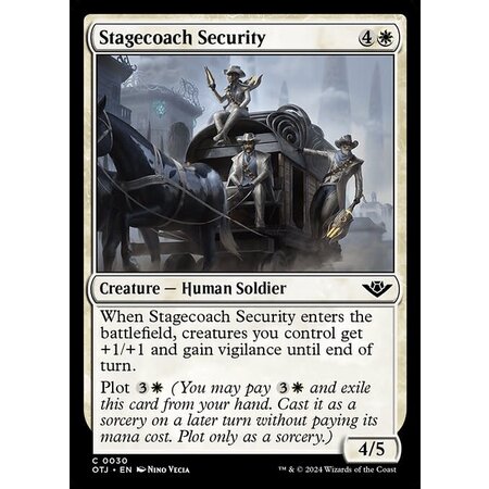 Stagecoach Security - Foil