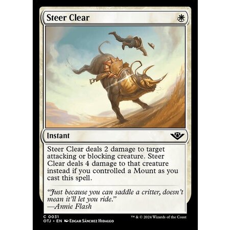 Steer Clear - Foil