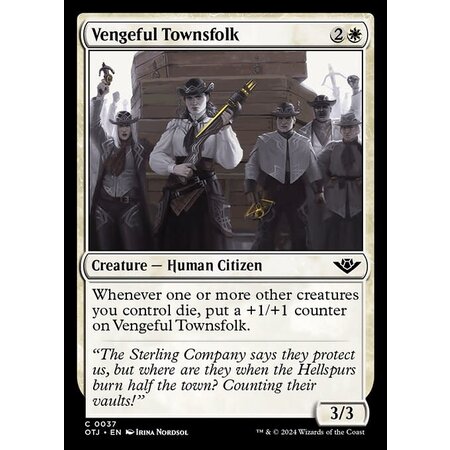 Vengeful Townsfolk - Foil