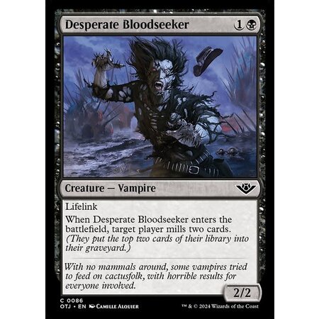 Desperate Bloodseeker - Foil