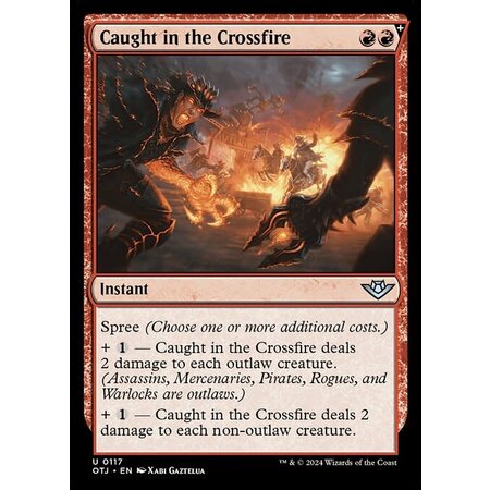 Caught in the Crossfire - Foil