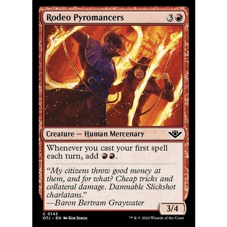 Rodeo Pyromancers - Foil
