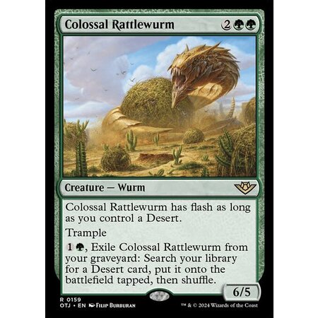Colossal Rattlewurm - Foil