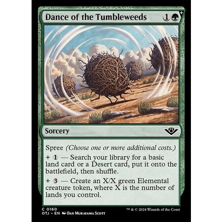 Dance of the Tumbleweeds - Foil