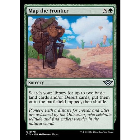 Map the Frontier - Foil