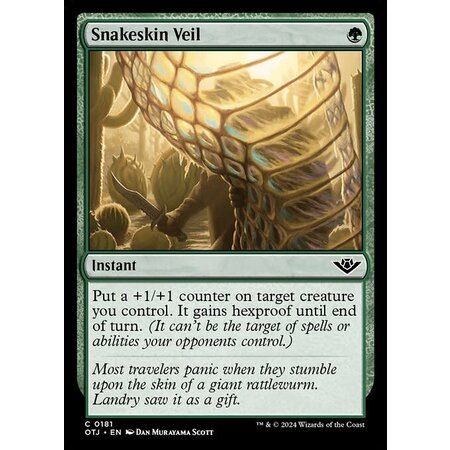 Snakeskin Veil - Foil
