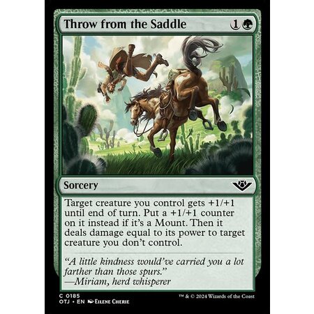 Throw from the Saddle - Foil