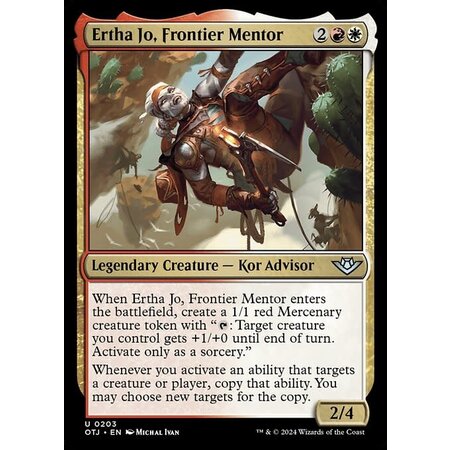 Ertha Jo, Frontier Mentor - Foil
