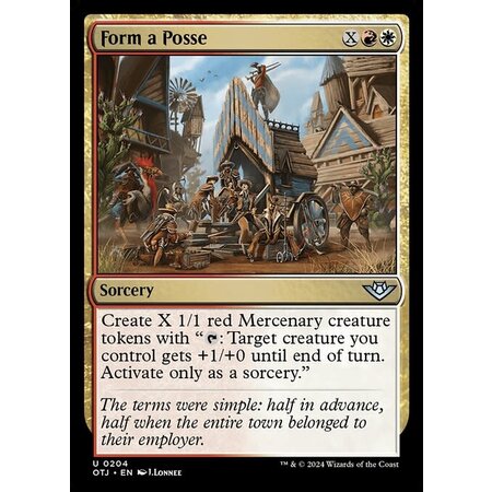 Form a Posse - Foil