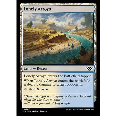 Lonely Arroyo - Foil