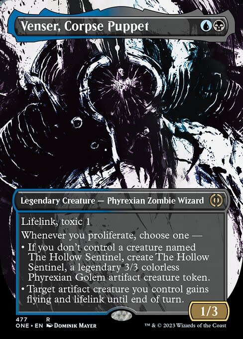 Venser, Corpse Puppet - Step-And-Compleat Foil