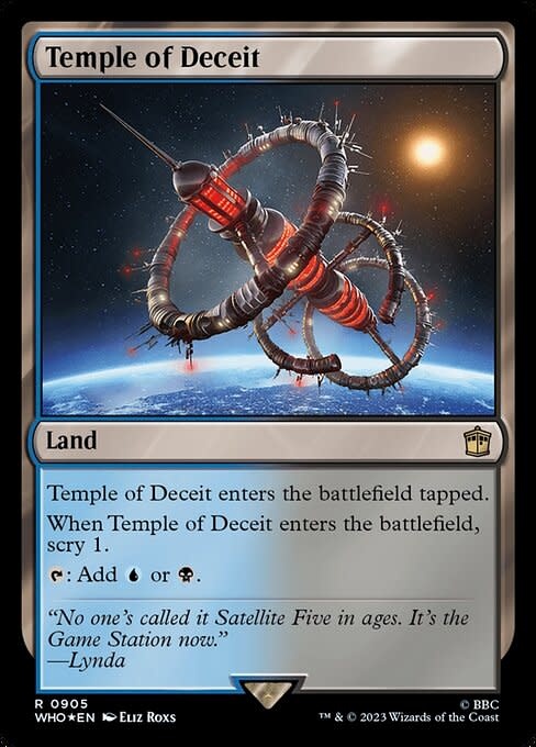 Temple of Deceit - Surge Foil
