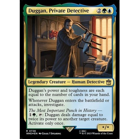 Duggan, Private Detective - Surge Foil