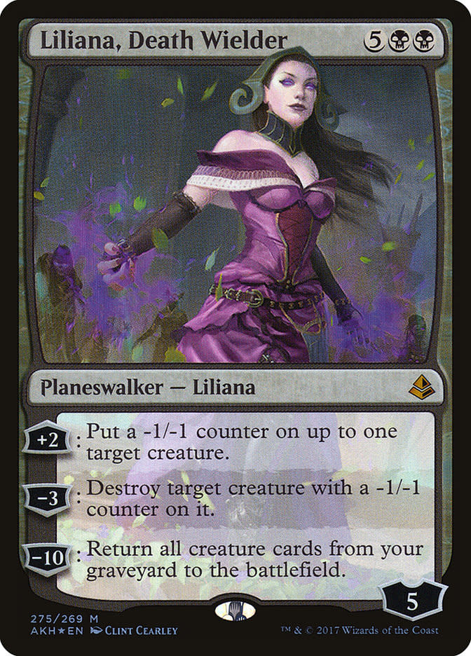 Liliana, Death Wielder - Foil - Planeswalker Deck Exclusive