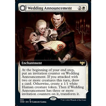 Wedding Announcement - Foil