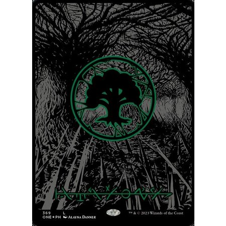 Forest (369) - Full Art - Oil Slick Foil