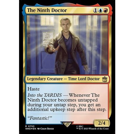 The Ninth Doctor - Surge Foil