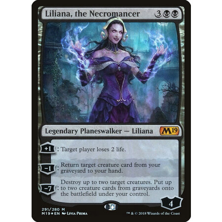 Liliana, the Necromancer - Foil - Planeswalker Deck Exclusive