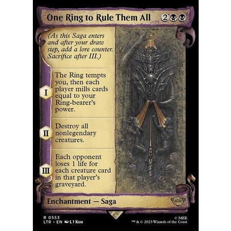One Ring to Rule Them All - Silver Foil