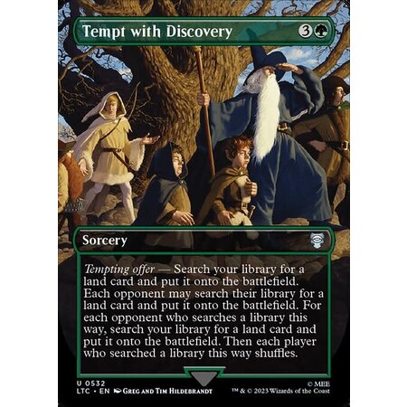 Tempt with Discovery - Silver Foil