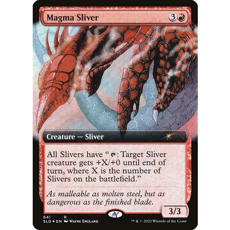 Magma Sliver - Foil