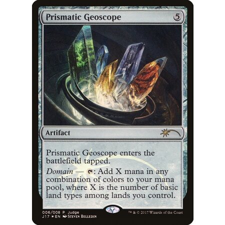 Prismatic Geoscope - Foil - Judge Promo