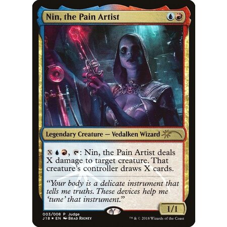 Nin, the Pain Artist - Foil - Judge Promo