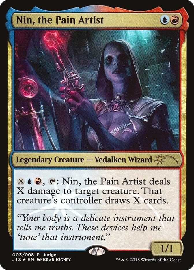 Nin, the Pain Artist - Foil - Judge Promo