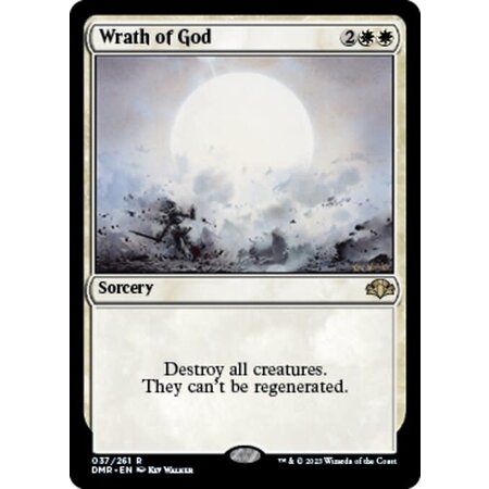 Wrath of God - Foil