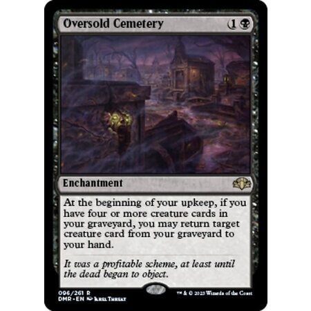 Oversold Cemetery - Foil