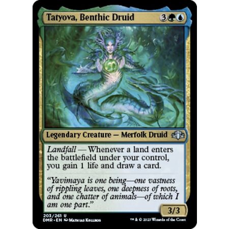 Tatyova, Benthic Druid - Foil