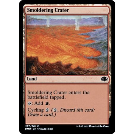 Smoldering Crater - Foil
